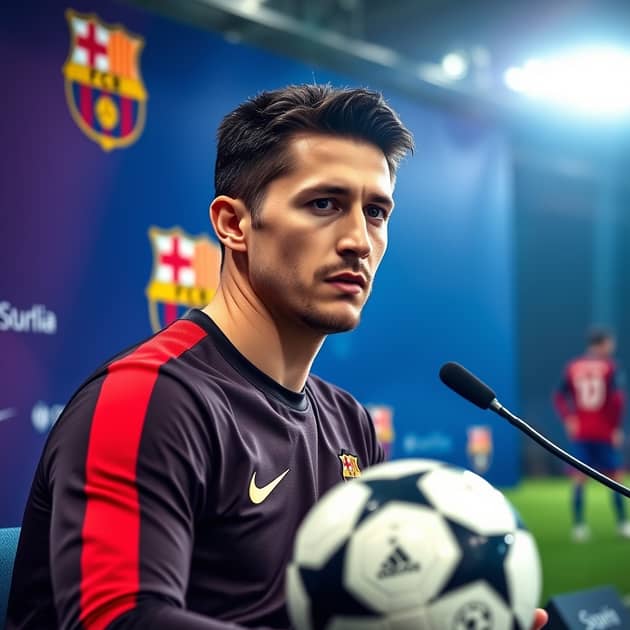 Barcelona wint laatste thuisduel en neemt afscheid van Lewandowski